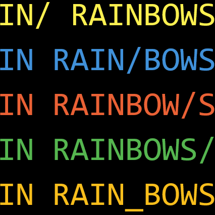 In Rainbows Theme